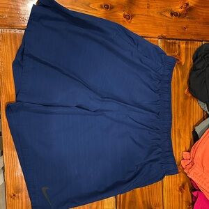 Nike Navy Sports Shorts